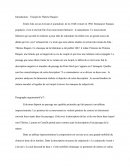 Paragraphe argumentatif sur l'incipite de Thérèse Raquin