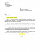 Exemple de lettre de motivation pour l'école d'aide soignante