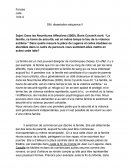 Dans les Nourritures Affectives (2000), Boris Cyrulnik écrit: “La famille, ce havre de sécurité, est en même temps le lieu de la violence extrême.” Dans quelle mesure la pièce de Lagarce et celles étudiées ou abordées dans le cadre du parcour