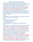 Analyse linéaire de Phèdre