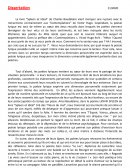 Dissertation dimension universelle et personnelle avec Victor Hugo et Baudelaire