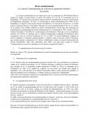Conseil constitutionnel garant de nos libertés?