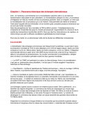Panorama historique des échanges internationaux