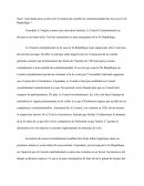 Contrôle de constitutionalité des lois (bilan Ve République)