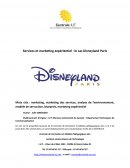 Services et marketing expérientiel : le cas Disneyland Paris