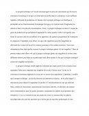 Le progrès technique