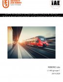 La libéralisation du transport ferroviaire