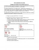 Dosage de l'acidité du lait