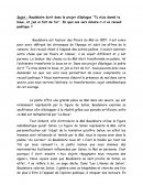 Baudelaire écrit dans le projet d’épilogue ‘’Tu m’as donné ta boue, et j’en ai fait de l’or’’. En quoi ces vers éclaire-t-il ce recueil poétique ?