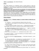 Fiche de révision bac oral Les confessions Rousseau