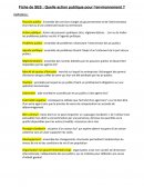 Quelle action publique pour l'environnement ?