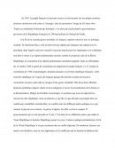 Le passage de la 4ème à la 5ème république