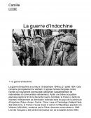 La guerre d'Indochine