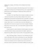 Synthèse de texte : Garrigou, 2002, Histoire sociale du suffrage universel en France