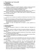 Synthèse de l'organisation de l'Unicon20