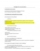 La stratégie de communication