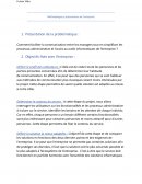 Méthodologie et présentation de l’entreprise