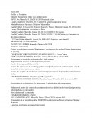 Exemple Curriculum vitae