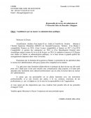 Lettre de motivation master administration publique