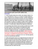 Dockers sur un port breton
