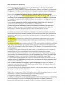 Fiche de Lecture: Sociologie de la bourgeoisie