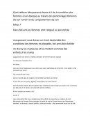 Quel tableau Maupassant dresse-t-il de la condition des femmes à son époque au travers des personnages féminins de son roman et du comportement de son héros ?