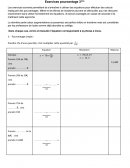 Calculs de pourcentage avec équations (niveau troisième avancé)