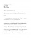 Lettre explicative relative aux activités que j'ai effectuées durant l'année 2017/2018