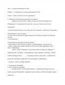 Cours institutions internationale M. Simonian- Ginestier - cours L1 de droit