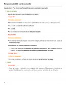 Droit civil - responsabilité contractuelle et extra-contractuelle