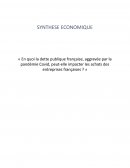 En quoi la dette publique française, aggravée par la pandémie Covid, peut-elle impacter les achats des entreprises françaises ?