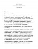 Lecture analytique lettres 161, Lettres persanes
