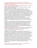 Cours sur l'engagement politique