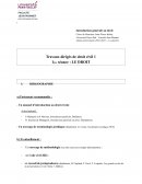 Fiche td droit civil