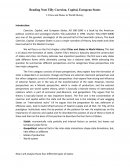 Reading Note Tilly Coercion, Capital, European States, Charles Tilly