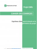 Cahier des charges