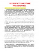 LES ETATS-UNIS, REGIME PRESIDENTIEL OU PRESIDENTIALISTE