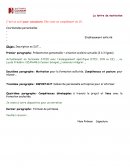 La lettre de motivation
