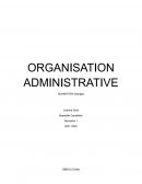 Cours de droit organisation administrative