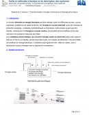 Outils et méthodes d’analyse et de description des systèmes