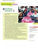Compréhension écrite una fiesta mexicana