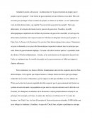 Dissertation sur la démocratie