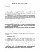 Dissertation engagement unilatéral de volonté