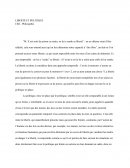 Liberté et politique, dissertation