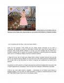 Frida Kalho " Autorretrato en la frontera entre Mexico y Estados Unidos"