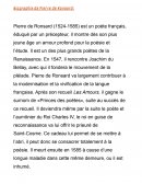 Biographie de Ronsard