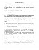 Analyse situation de stage