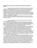 Pensez vous que les arts et la littérature contribuent à l'émancipation des femmes?