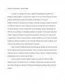 Résumé d'argumentaire « La politique à la caserne : approche ethnographique des rapports à la politique en milieu pompier »