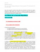 Héritage politique de la France du premier 19ème siècle (jusqu’à la fin des années 1840)